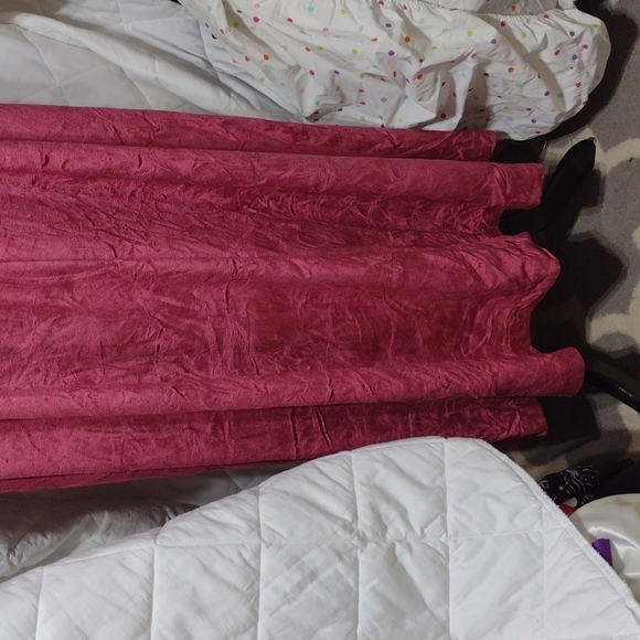 Vintage Gilligan & O Malley velour gown/robe, sz medium - Picture 3 of 12